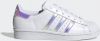 Adidas Originals Superstar J sneakers wit/metallic zilver online kopen