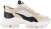 Bronx Sneakers Soft Nappa 66426 AA Wit/Zwart/Camel online kopen