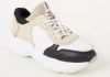 Bronx Baisley sneaker met leren details online kopen