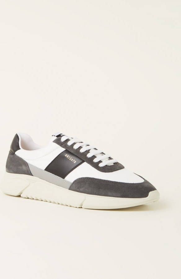 Axel Arigato Genesis Vintage sneaker met suè, de en leren details online kopen