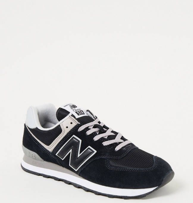 New Balance 574 sneaker met su&#xE8, de details online kopen