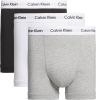 Calvin Klein Underwear Verpakking met 3 boksershorts Grey/Black/White Heren online kopen