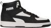 Puma Rebound Joy Halfhoge Sneaker Jongens Zwart/Wit online kopen