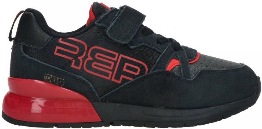 Replay Shoot JR1 Sneaker Jongens Zwart/Rood online kopen