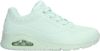 Skechers Uno Frosty Kicks Sneaker Dames Groen online kopen