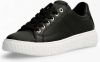 Guess Sneaker Shoes Interstrest in Leather Ds22Gu07 FL5intlea12 , Zwart, Dames online kopen