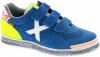 Munich Blauwe Lage Sneakers G3 Velcro online kopen