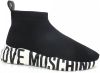 Love Moschino Zwarte Ja15223 Hoge Sneaker online kopen