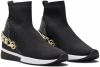 Michael Kors Women's Shoes Sneakers Skyler 43F1Skfe5D , Zwart, Dames online kopen