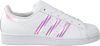 Adidas Originals Superstar J sneakers wit/metallic zilver online kopen