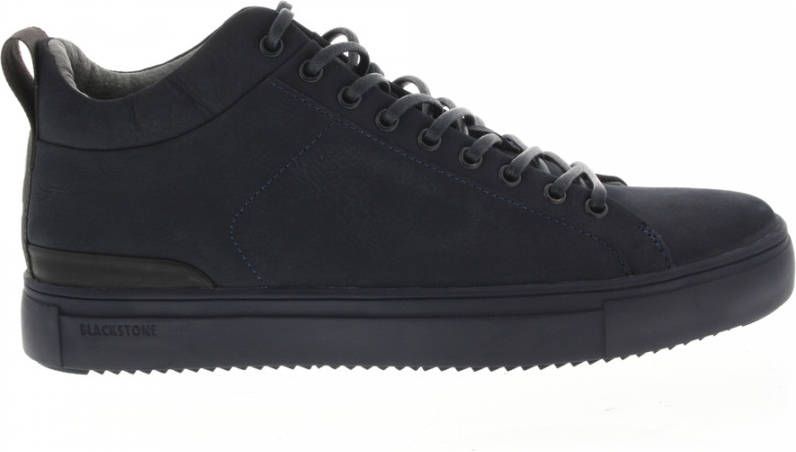 Blackstone Sg19 Navy Mid Top Sneaker , Blauw, Heren online kopen