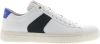 Blackstone Vg08 White Dark Green Mid Sneaker , Wit, Heren online kopen