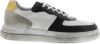 Blackstone Wg85 Wit Zwart Vintage Low Sneaker , Wit, Heren online kopen