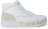 Calvin klein Hoge Sneakers Jeans VULC FLATF MID WRAP AROUND LOGO online kopen