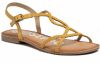 Gioseppo Platte sandalen , Geel, Dames online kopen