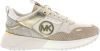 Michael Kors Theo Trainer Pale Gold , Geel, Dames online kopen