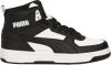 Puma Rebound Joy Halfhoge Sneaker Jongens Zwart/Wit online kopen