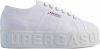 Superga Witte Lage Sneakers 2790 3d Lettering online kopen