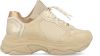 Bronx Baisley leren chunky sneakers camel/goud online kopen
