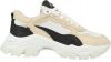 Bronx Sneakers Soft Nappa 66426 AA Wit/Zwart/Camel online kopen