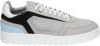 Nubikk Cliff Cane Light Grey Nubuck Black Lage sneakers online kopen