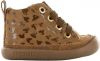 Shoesme BF20W005 A leren babyschoenen met hartjesprint bruin online kopen