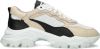 Bronx Sneakers Soft Nappa 66426 AA Wit/Zwart/Camel online kopen