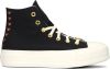 Converse Zwarte Hoge Sneaker Chuck Taylor All Star Lift Platform online kopen