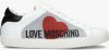 Love Moschino Witte Ja15422 Lage Sneakers online kopen