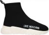 Love Moschino Nero Casual gesloten sneakers , Zwart, Dames online kopen