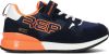 Replay Shoot Klittenband Sneaker Jongens Blauw/Oranje online kopen