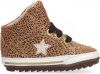 Shoesme BP21W026 B Cognac Animal Print Baby schoenen online kopen