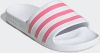 Adidas Performance Adilette Aqua badslippers wit/lichtroze online kopen