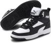 Puma Rebound Joy Halfhoge Sneaker Jongens Zwart/Wit online kopen