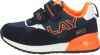 Replay Shoot Klittenband Sneaker Jongens Blauw/Oranje online kopen