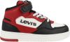 Levi's Levi&apos;s Sneakers BLOCK MID VEL K VIRV0012T Zwart / Rood-28 maat 28 online kopen