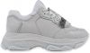 BRONX Baisley leren chunky sneakers off white online kopen