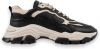 BRONX Tayke Over leren chunky sneakers zwart/beige online kopen