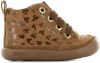 Shoesme BF20W005 A leren babyschoenen met hartjesprint bruin online kopen