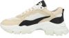 Bronx Sneakers Soft Nappa 66426 AA Wit/Zwart/Camel online kopen