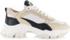 Bronx Sneakers Soft Nappa 66426 AA Wit/Zwart/Camel online kopen