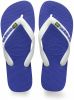 Havaianas Slippers Brasil Logo 4110850.2711.M19 Blauw / Wit maat 43/44 online kopen