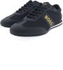 Boss Zwarte Lage Sneakers Rusham Lowp online kopen