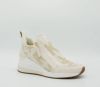 Michael Kors Willis Logo Stretch Breat Trainer , Beige, Dames online kopen