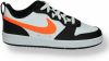 Nike Court Borough Low 2 leren sneakers wit/oranje/zwart online kopen