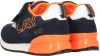 Replay Shoot Klittenband Sneaker Jongens Blauw/Oranje online kopen