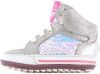 Shoesme BP22S027 A hoge leren sneakers zilver online kopen