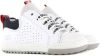 Shoesme EF22S012 B leren sneakers wit/donkerblauw online kopen