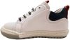 Shoesme EF22S012 B leren sneakers wit/donkerblauw online kopen