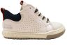 Shoesme EF22S012 B leren sneakers wit/donkerblauw online kopen